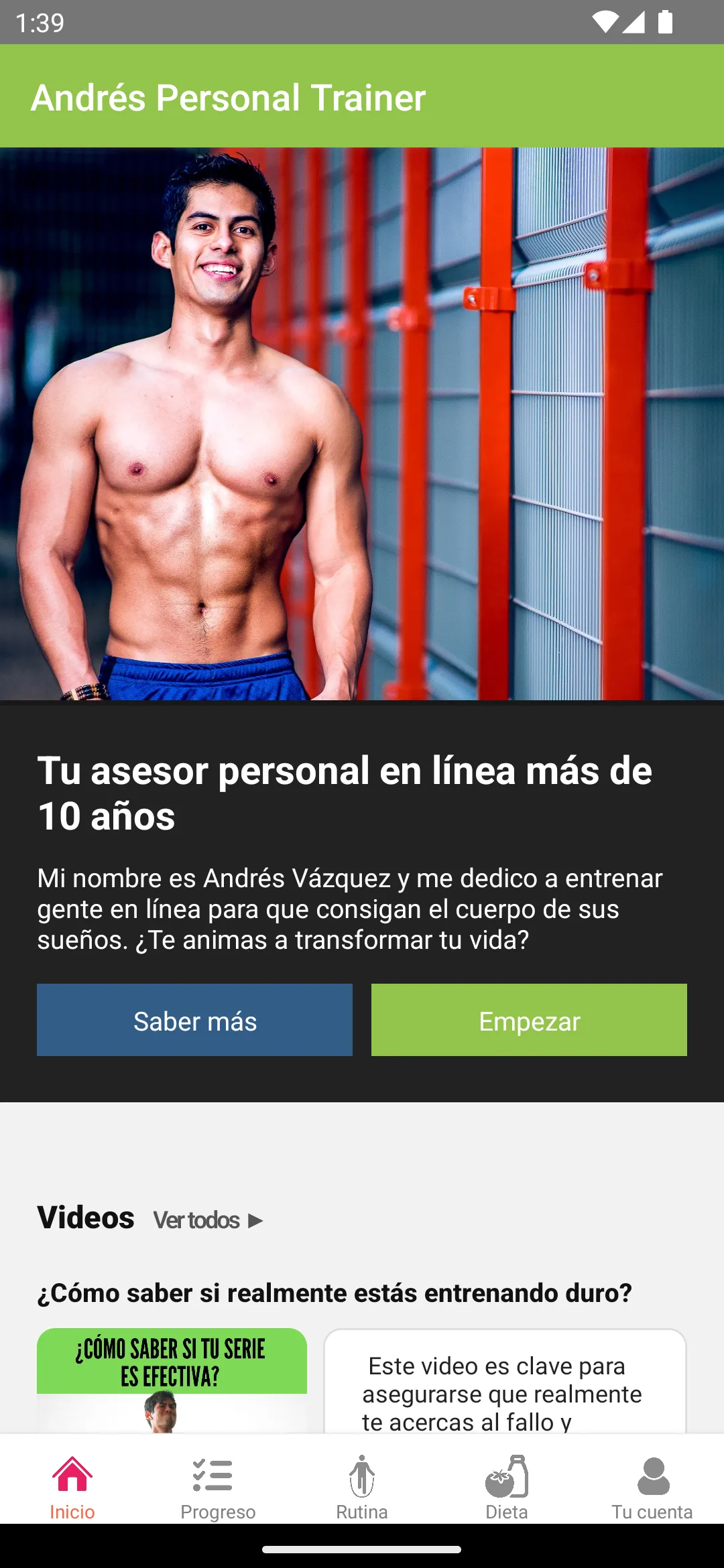 Andrés PT: Entrenador Personal | Indus Appstore | Screenshot