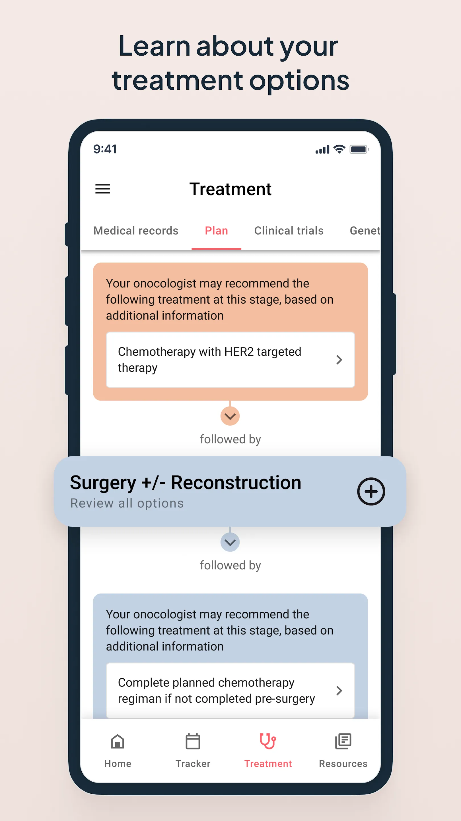 Outcomes4Me Cancer Care | Indus Appstore | Screenshot