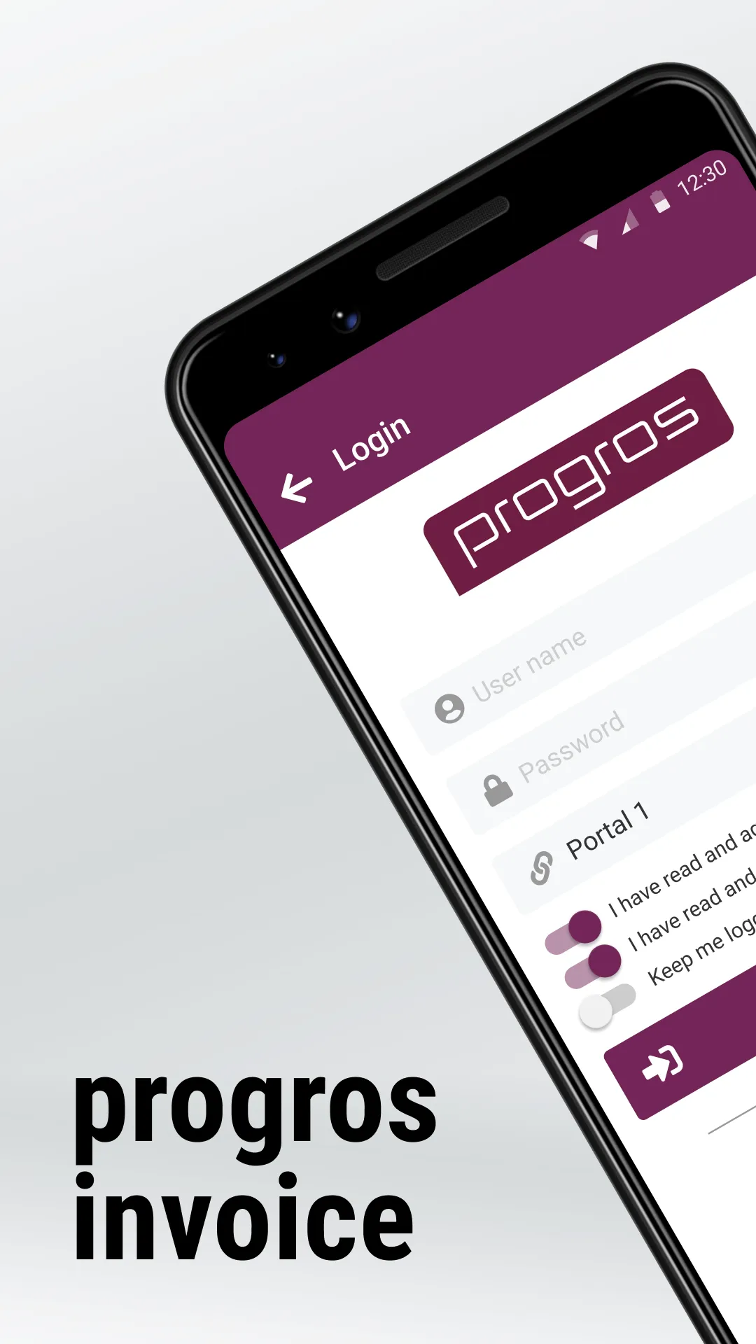 progros Invoice | Indus Appstore | Screenshot