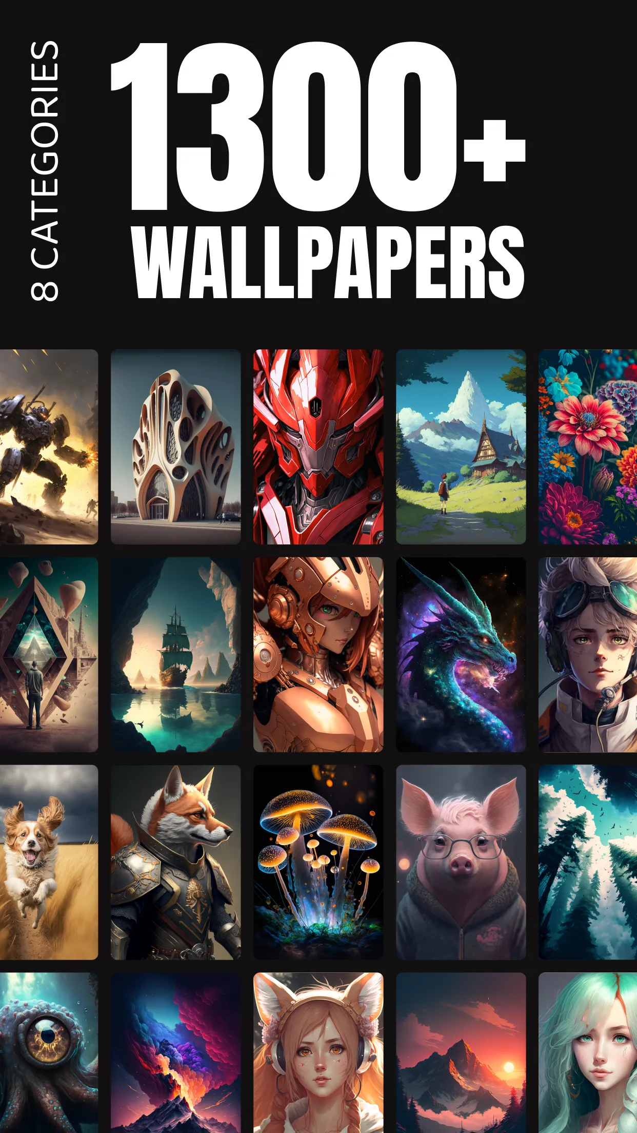 AI Wallpapers: Arts & Avatars | Indus Appstore | Screenshot