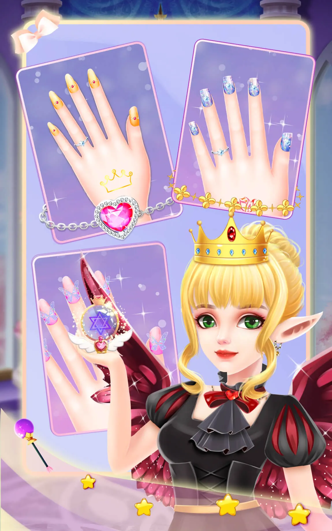 Fairy princess Nail Art | Indus Appstore | Screenshot