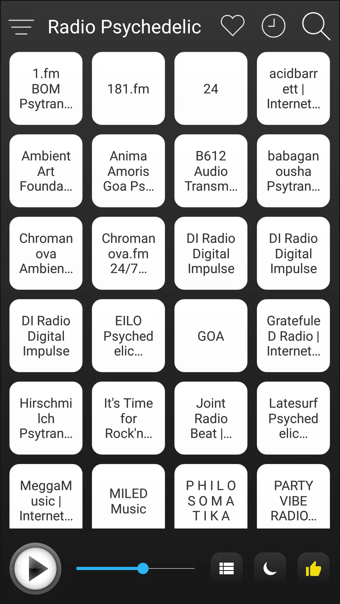 Psychedelic Radio FM AM Music | Indus Appstore | Screenshot