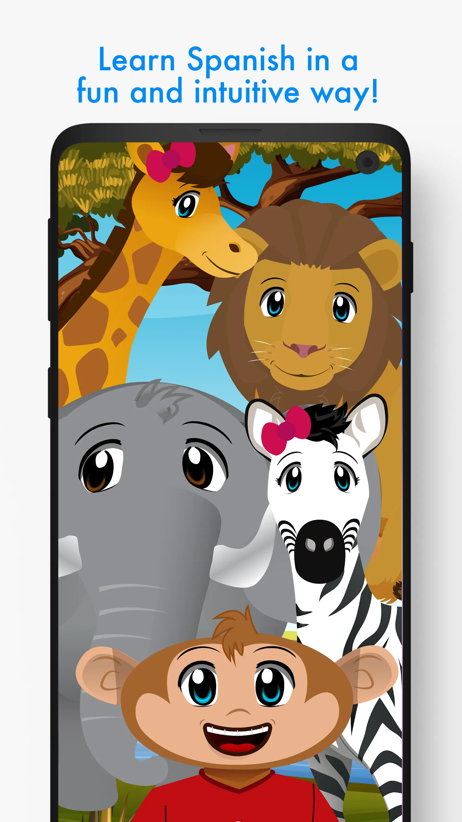 Spanish Safari For Kids | Indus Appstore | Screenshot