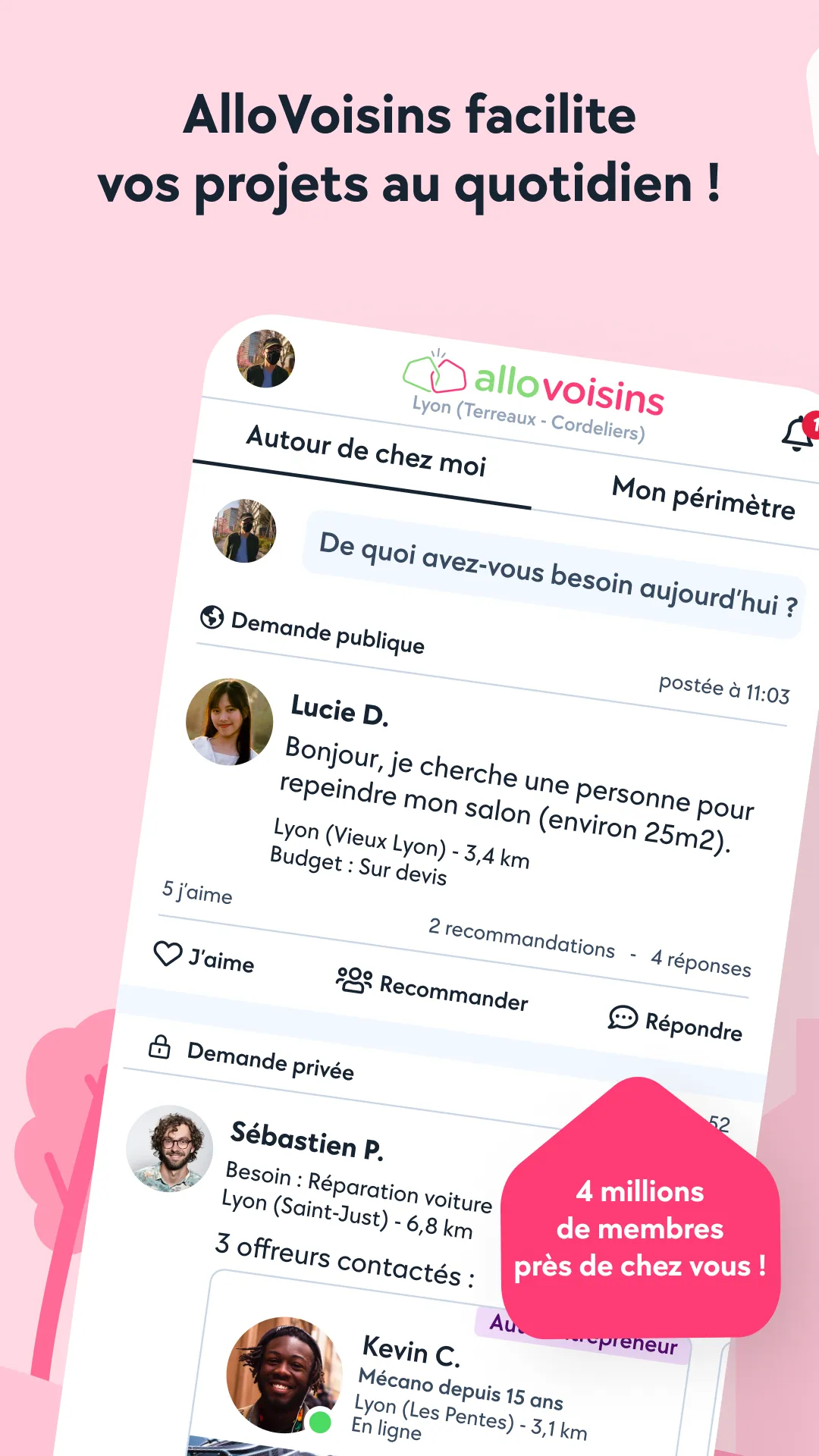 AlloVoisins | Indus Appstore | Screenshot