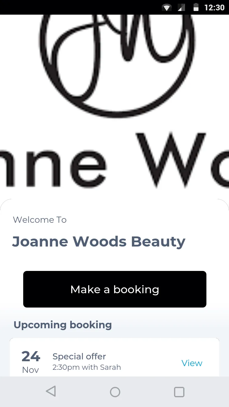 Joanne Woods Beauty | Indus Appstore | Screenshot