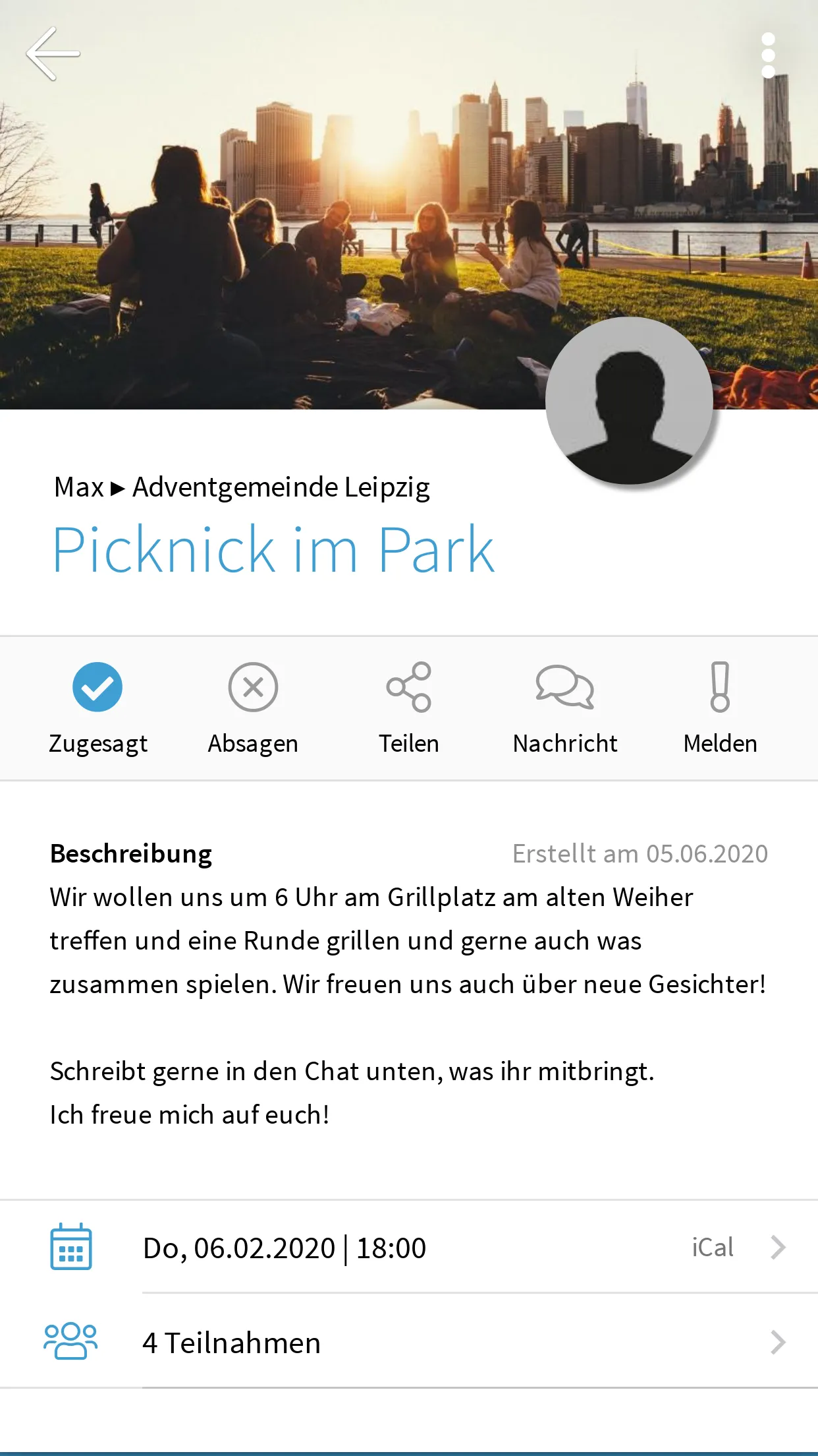 Adventgemeinde Leipzig | Indus Appstore | Screenshot