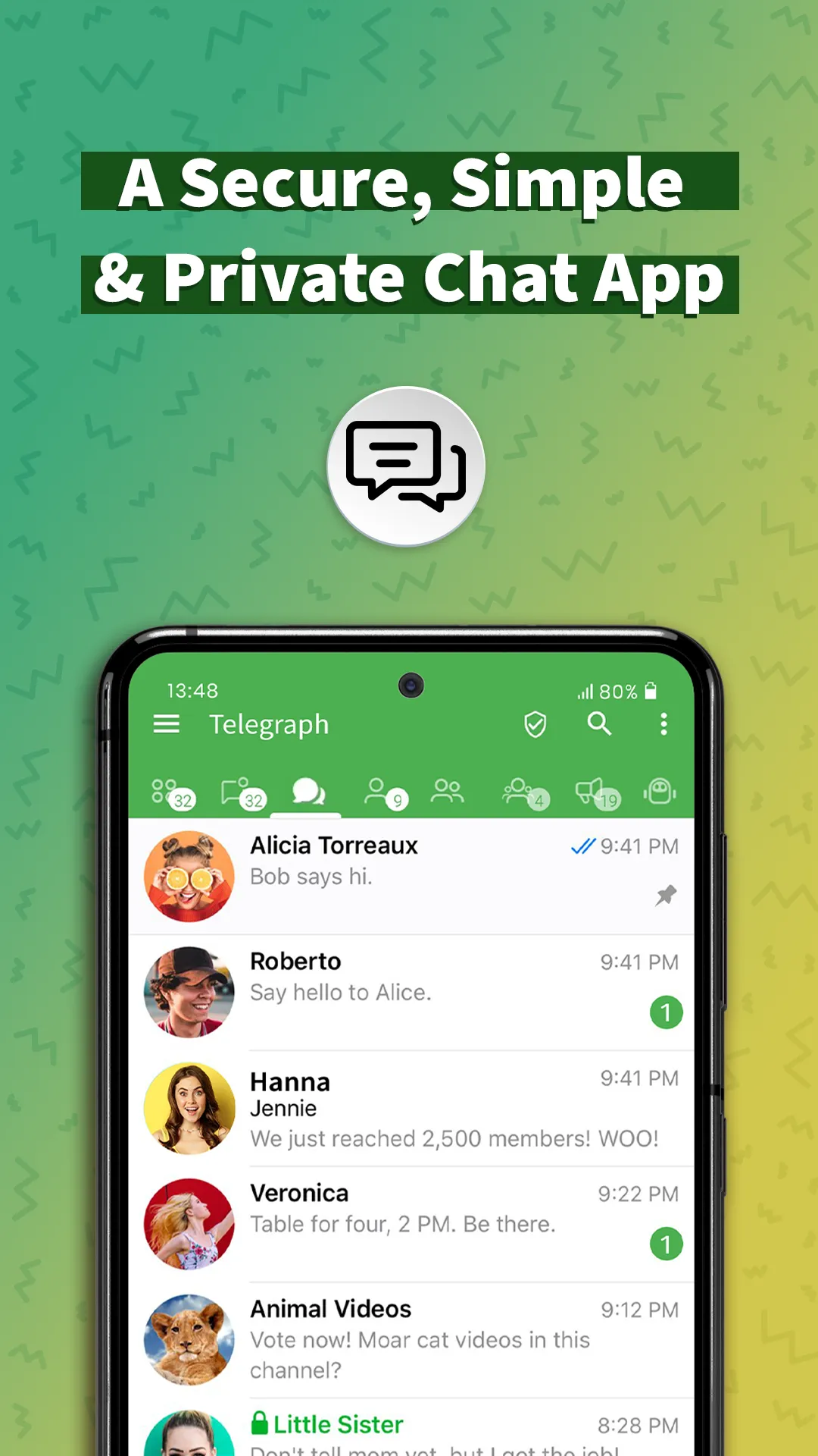 Graph Messenger | Indus Appstore | Screenshot