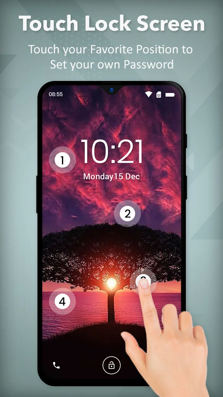 Touch Lock Screen | Indus Appstore | Screenshot