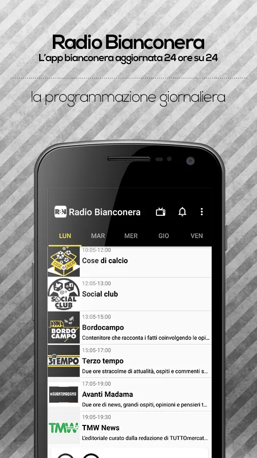 Radio Bianconera | Indus Appstore | Screenshot