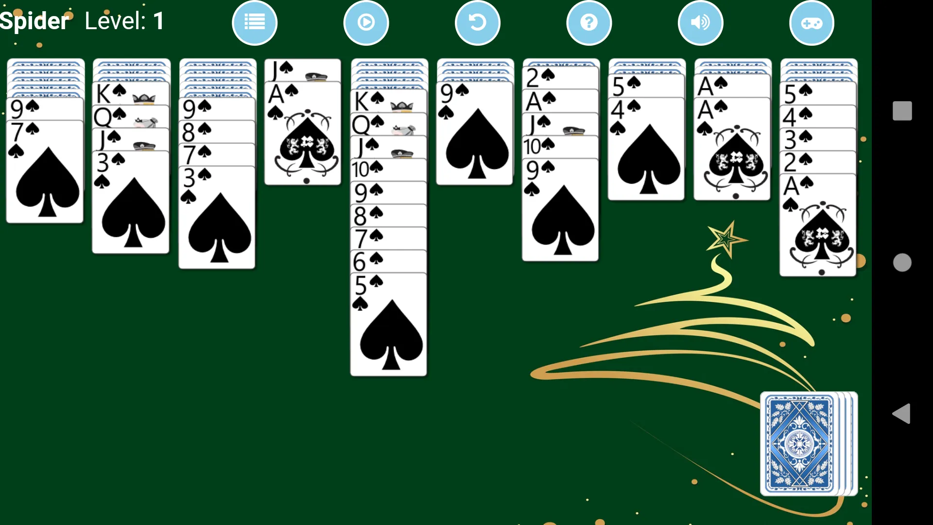 Spider Solitaire X | Indus Appstore | Screenshot