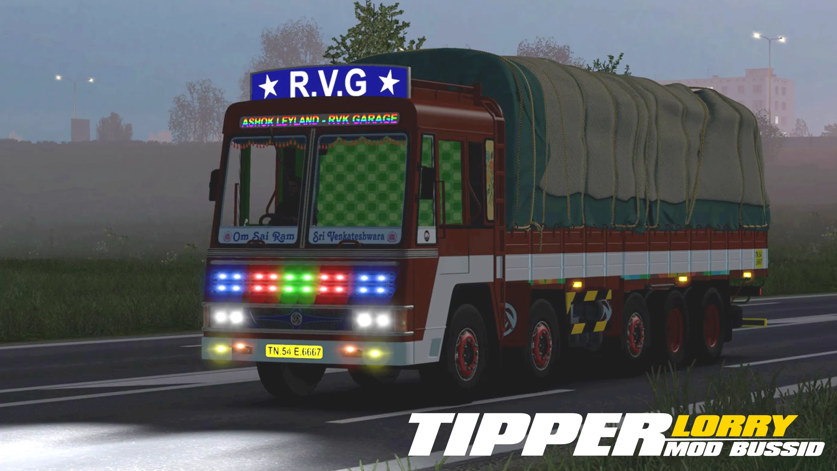 Tipper Lorry Mod Bussid | Indus Appstore | Screenshot