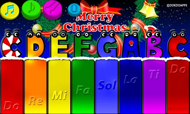 My baby Xmas Piano | Indus Appstore | Screenshot