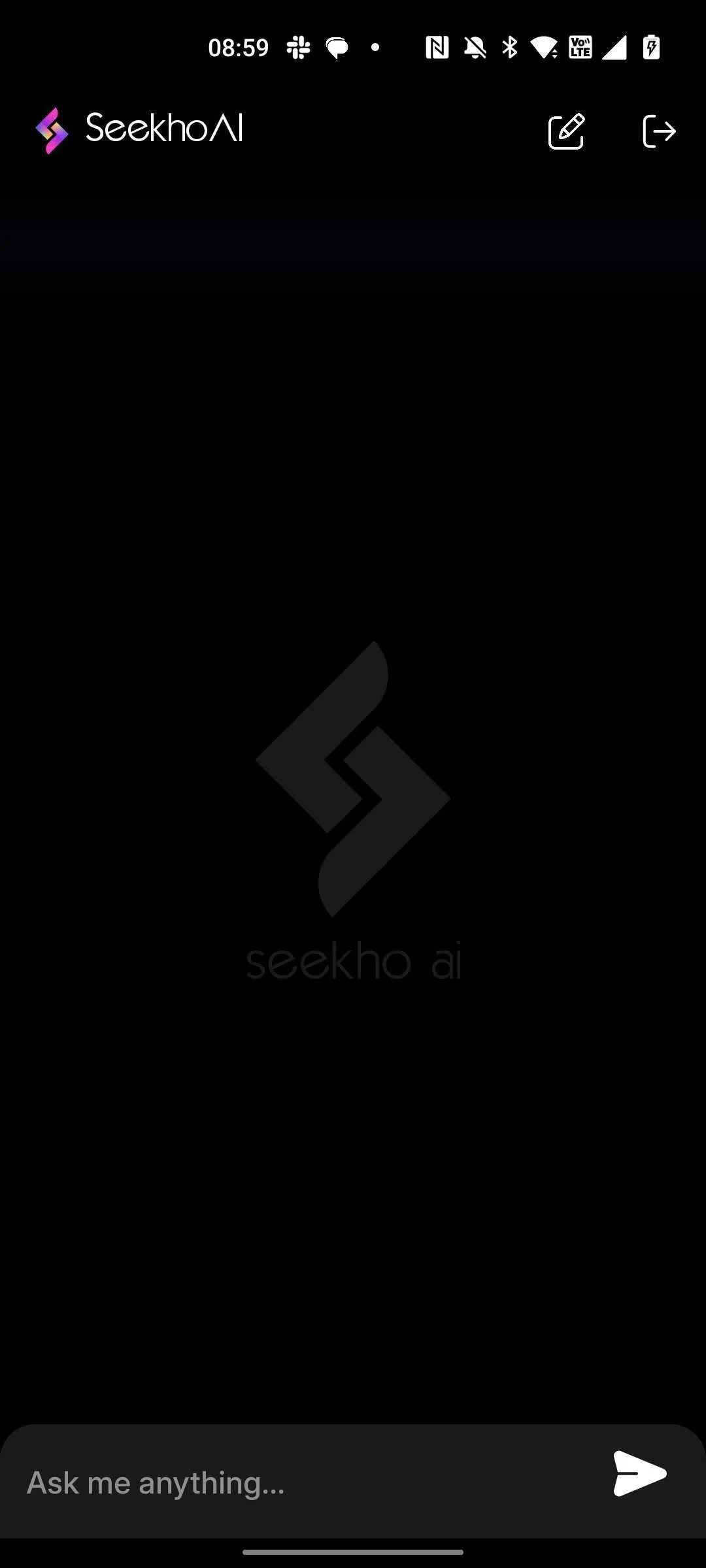 SeekhoAI: Talk & Learn | Indus Appstore | Screenshot