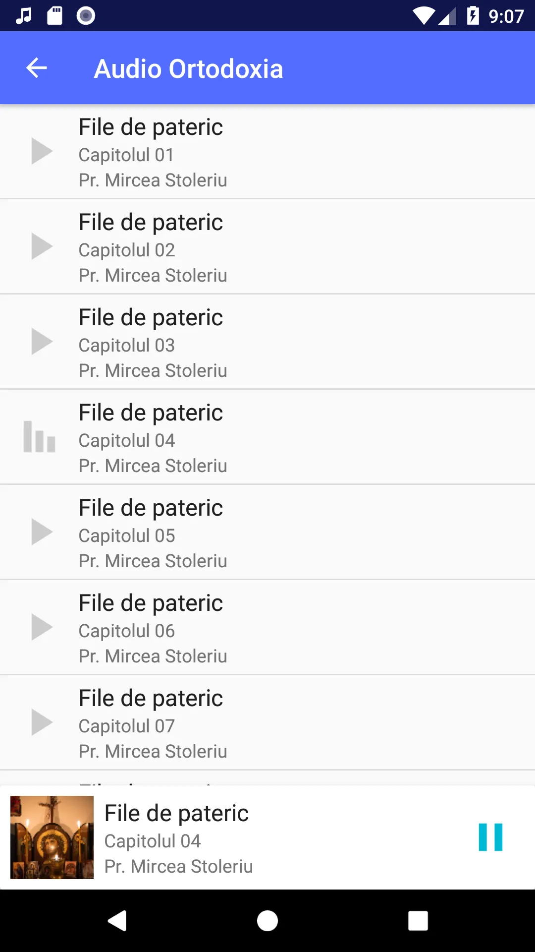 Audio Ortodoxia | Indus Appstore | Screenshot