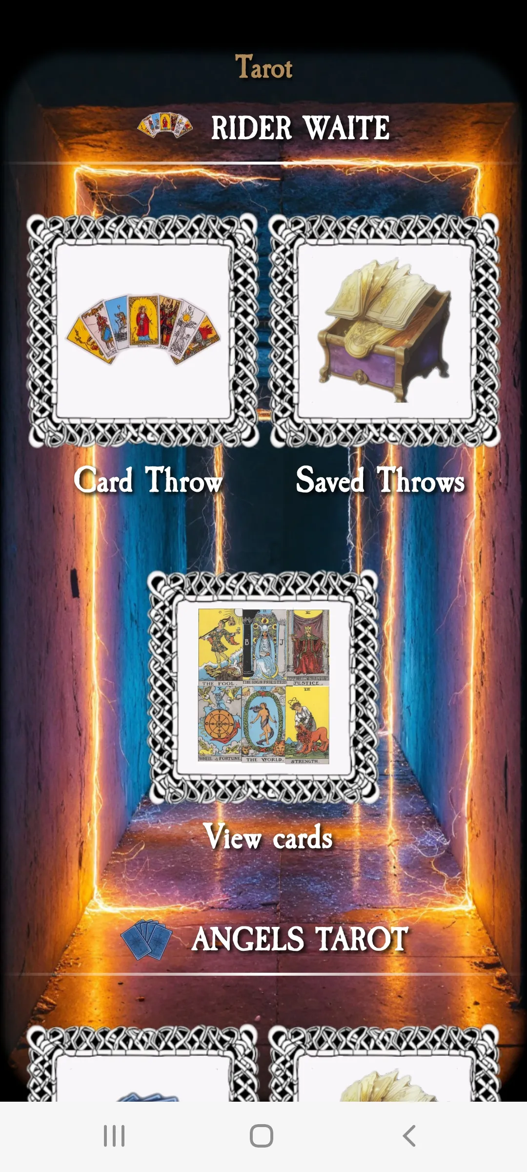 Tarot - Throws | Indus Appstore | Screenshot