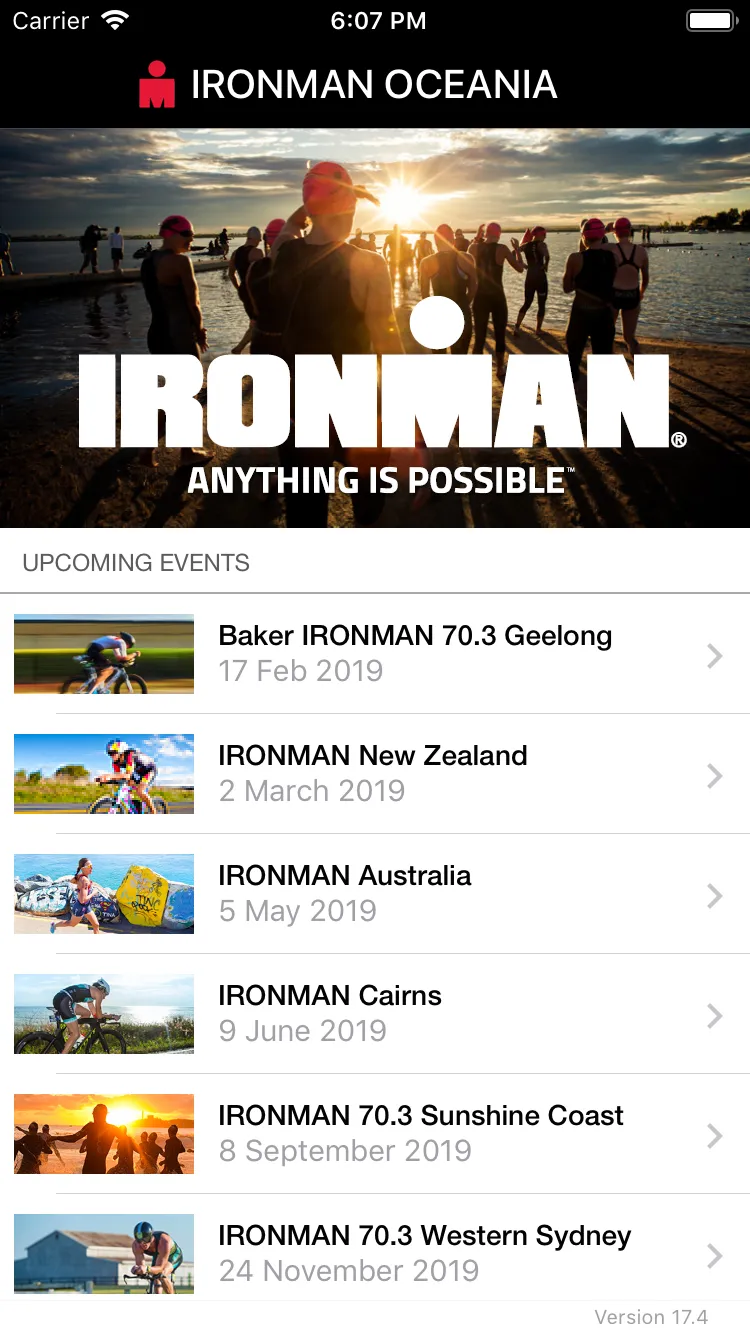 IRONMAN Oceania | Indus Appstore | Screenshot