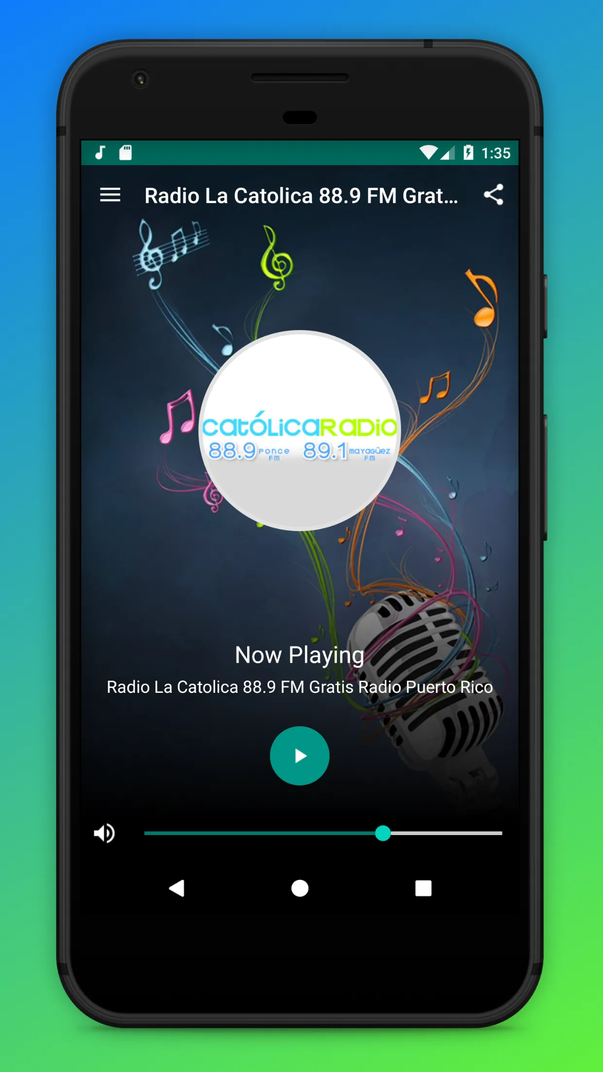 Catolica Radio 88.9 PuertoRico | Indus Appstore | Screenshot