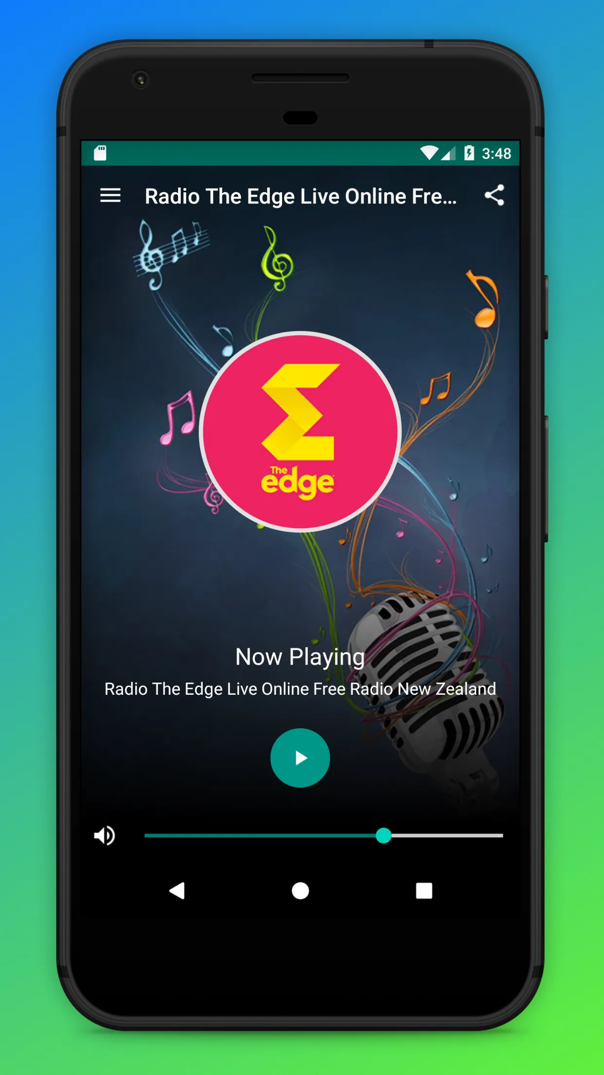 The Edge NZ Radio Auckland App | Indus Appstore | Screenshot