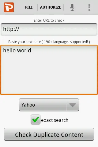 Plagiarism Checker | Indus Appstore | Screenshot
