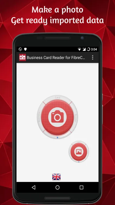 Business Card Reader for Fibre | Indus Appstore | Screenshot