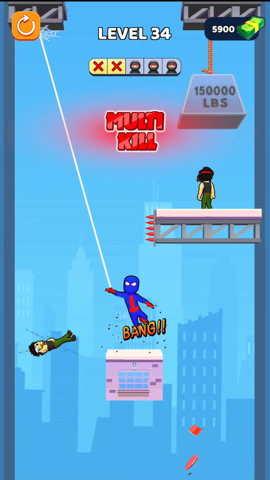 Web Shooter Hero Swing Fight | Indus Appstore | Screenshot