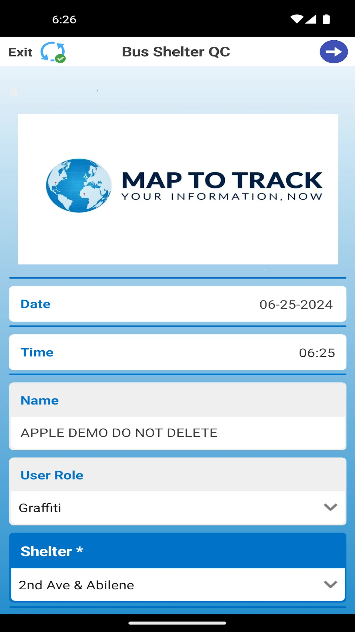 MapToTrack(TM) | Indus Appstore | Screenshot