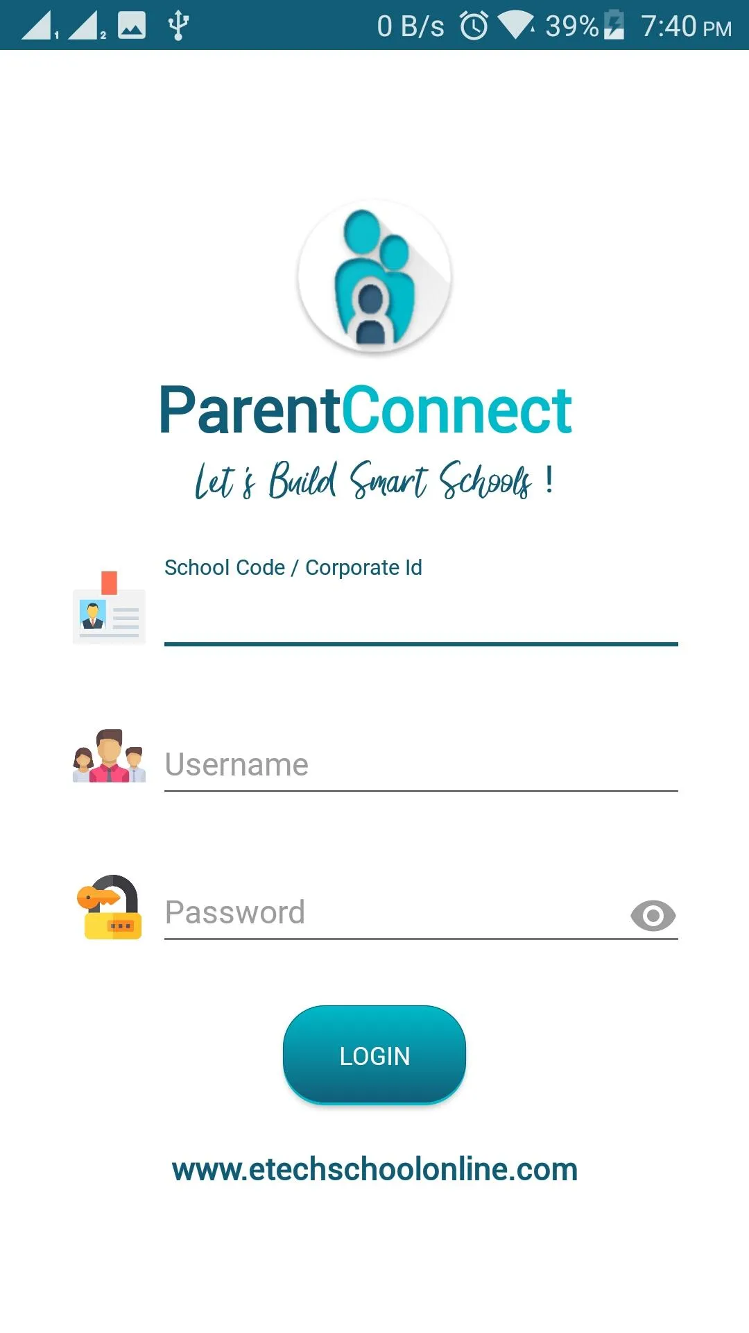 eTechSchool Parent Connect | Indus Appstore | Screenshot