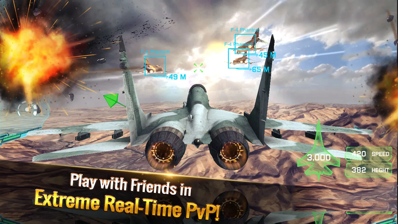 Ace Fighter: Modern Air Combat | Indus Appstore | Screenshot