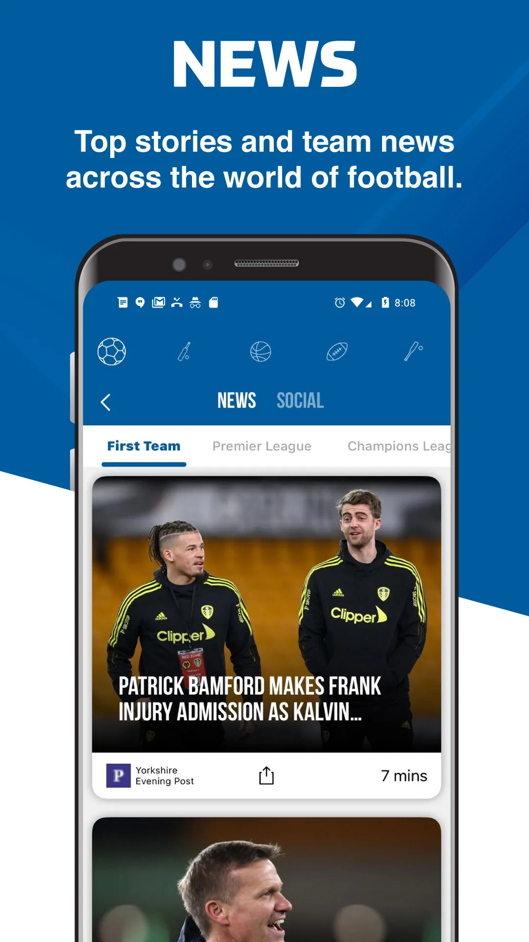 LUFCMOT - Live Scores & News | Indus Appstore | Screenshot