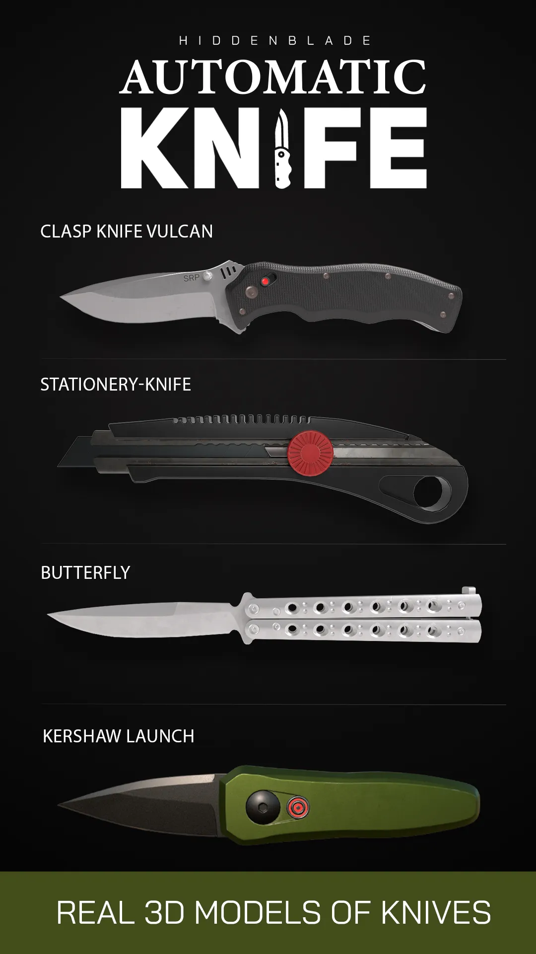 Hidden blade automatic knife | Indus Appstore | Screenshot