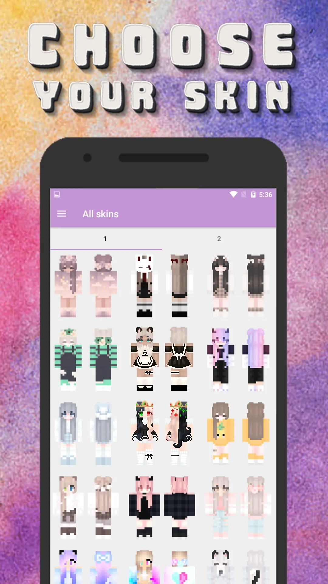 Cute Skins for Girls | Indus Appstore | Screenshot