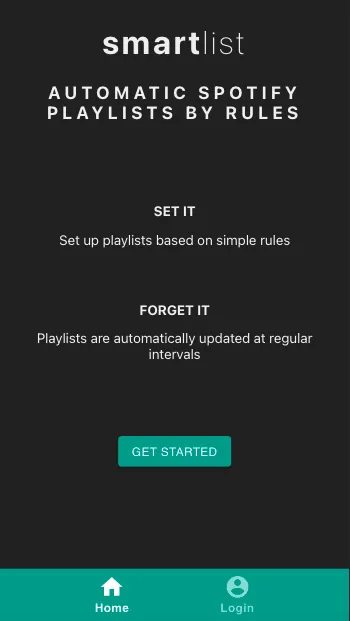 Smartlist Music | Indus Appstore | Screenshot