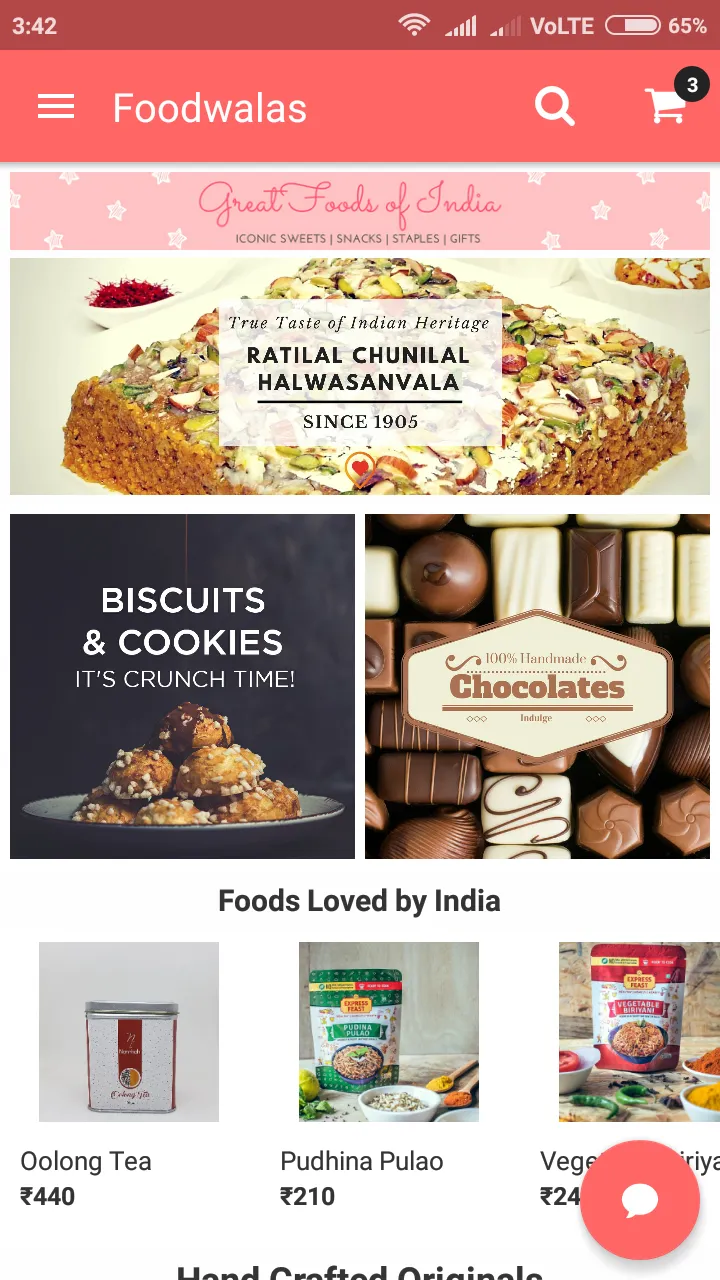 Foodwalas | Indus Appstore | Screenshot