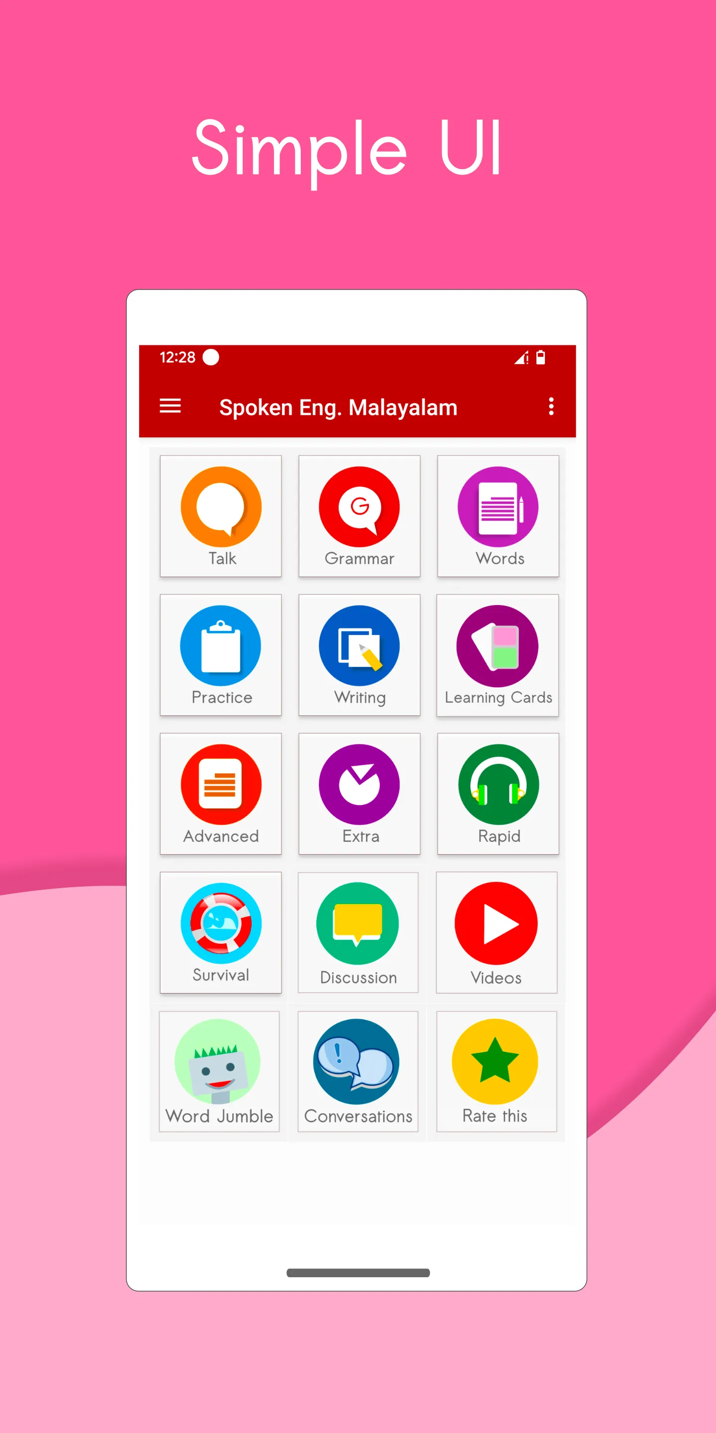 Spoken English Malayalam | Indus Appstore | Screenshot