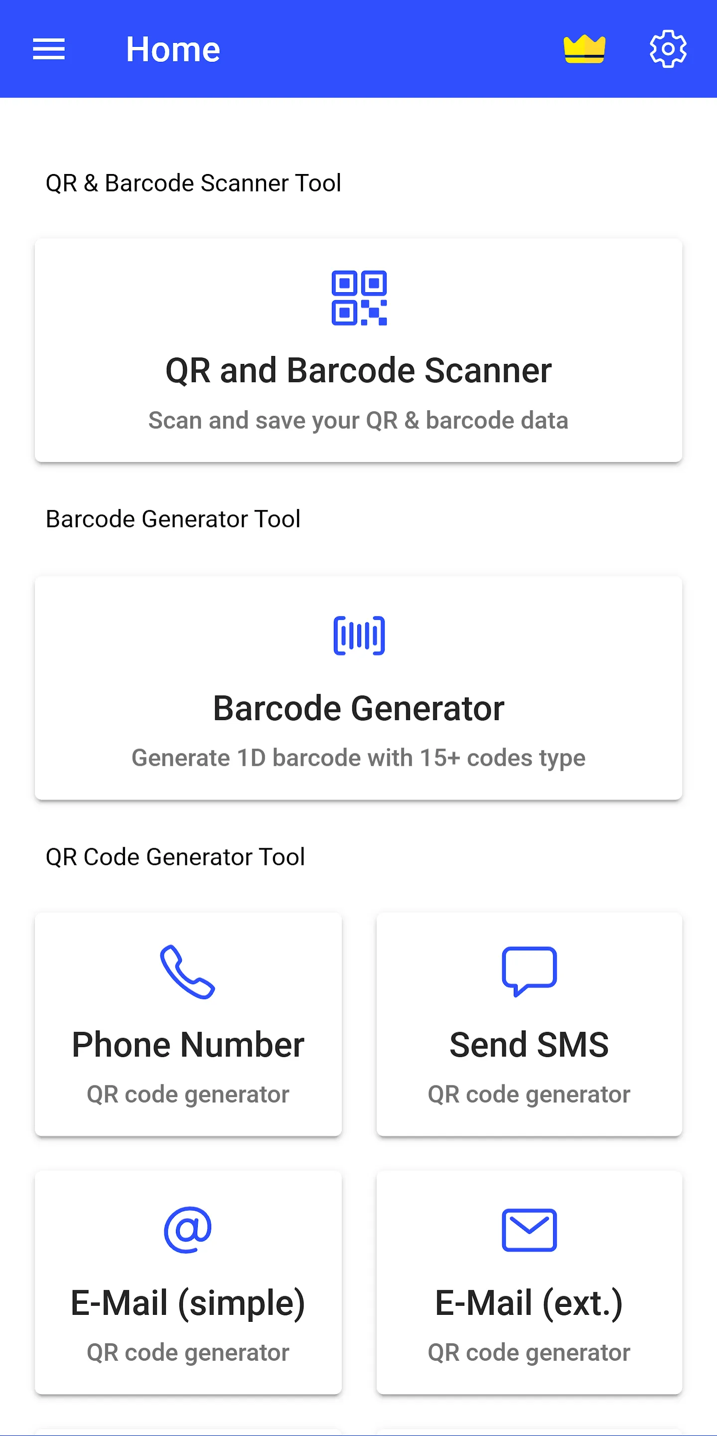 QR & Barcode Scan & Generator | Indus Appstore | Screenshot