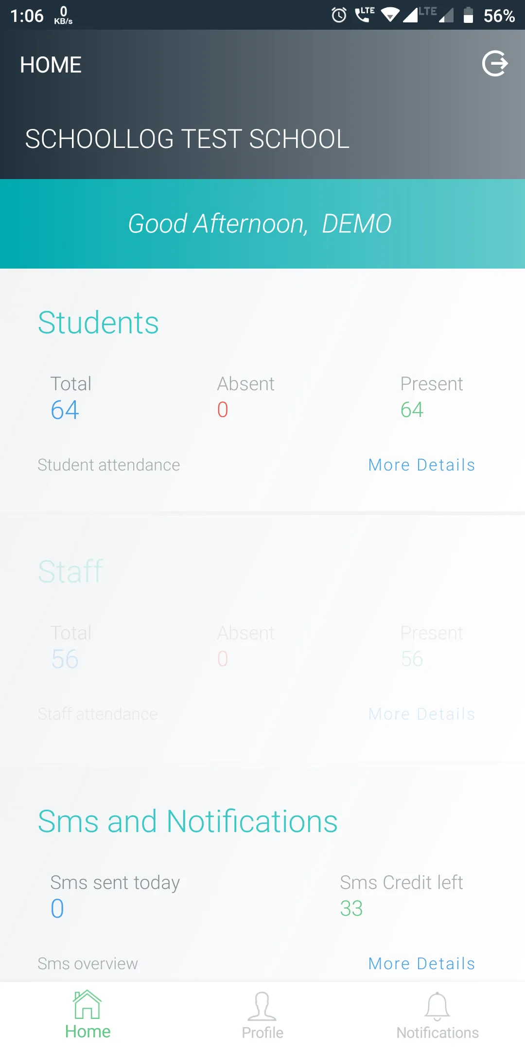 SCHOOLLOG ADMIN | Indus Appstore | Screenshot