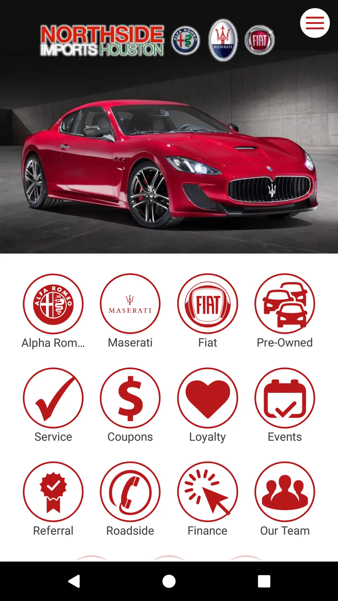 Northside Alfa Romeo Maserati | Indus Appstore | Screenshot