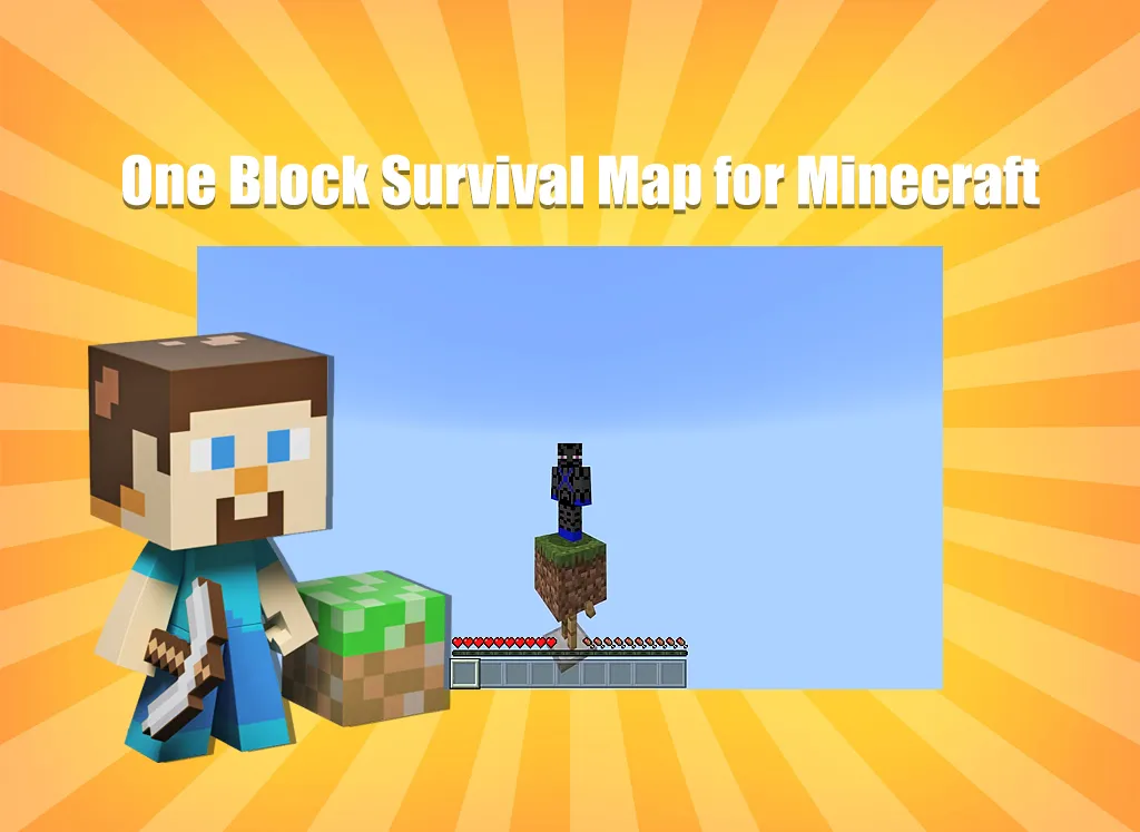 One Block Survival Map for Min | Indus Appstore | Screenshot