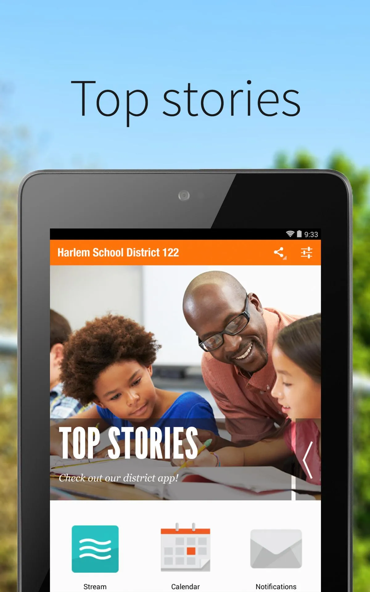 Harlem School District 122 | Indus Appstore | Screenshot