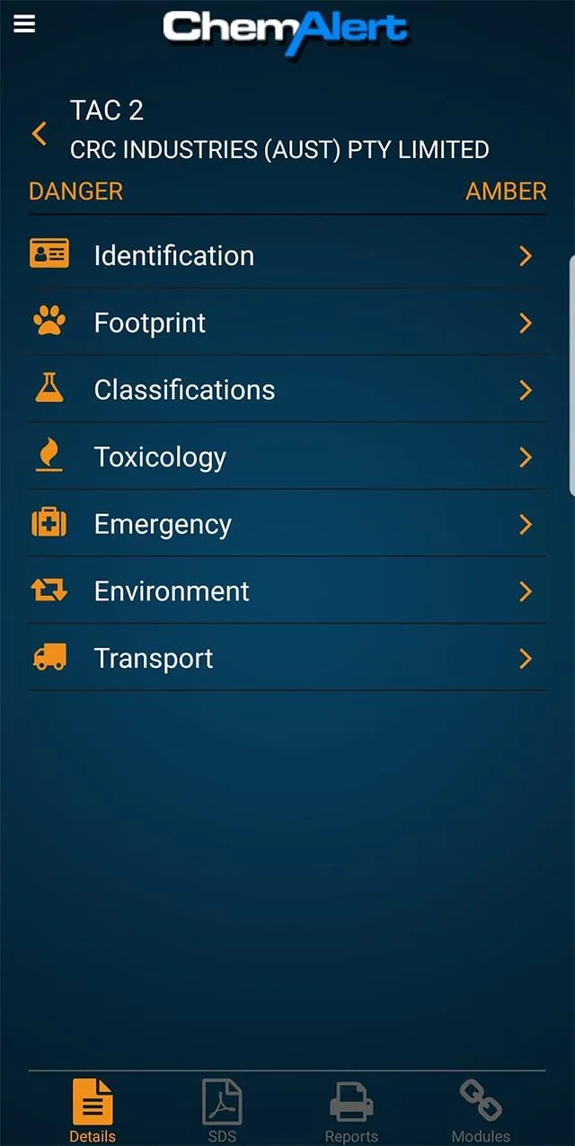 ChemAlert | Indus Appstore | Screenshot