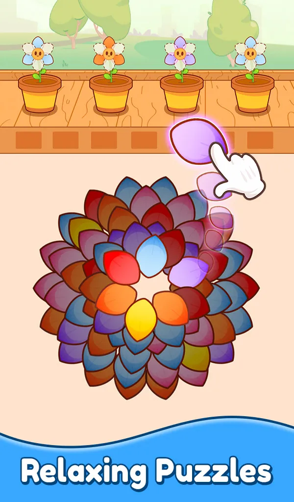 Flower Match: Bloom Puzzle | Indus Appstore | Screenshot