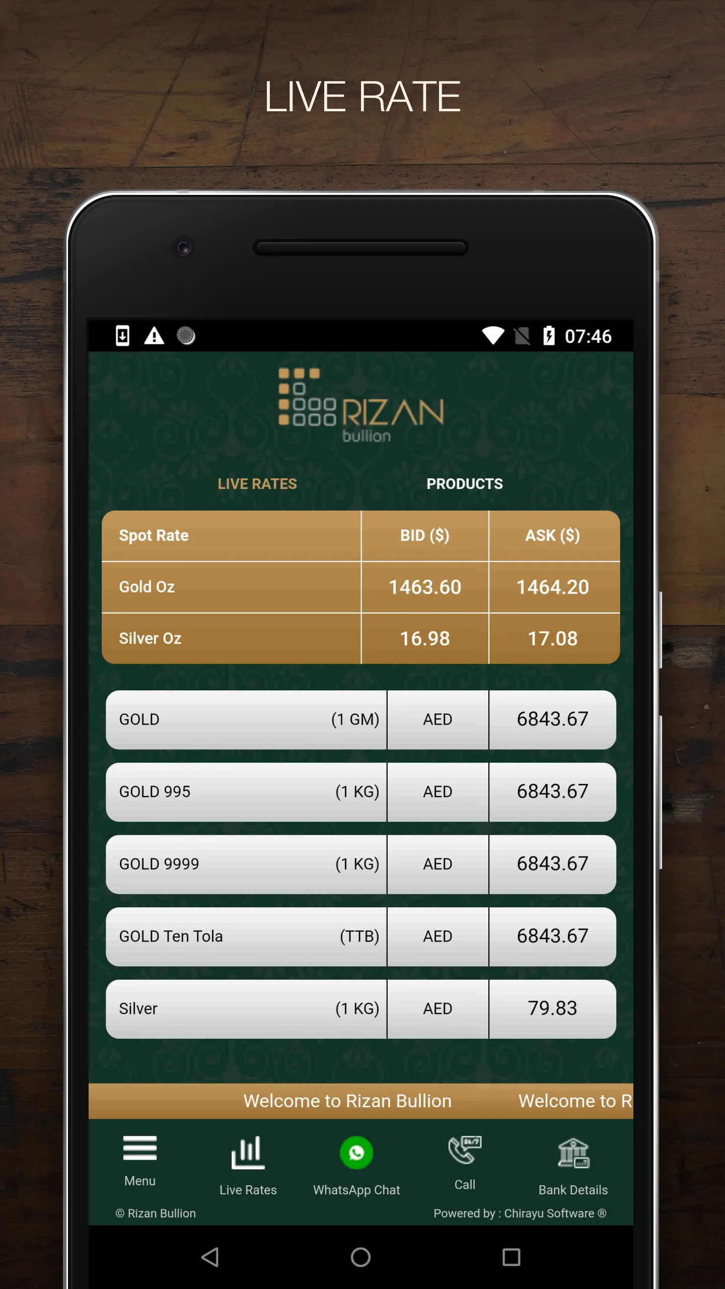 Rizan Bullion | Indus Appstore | Screenshot