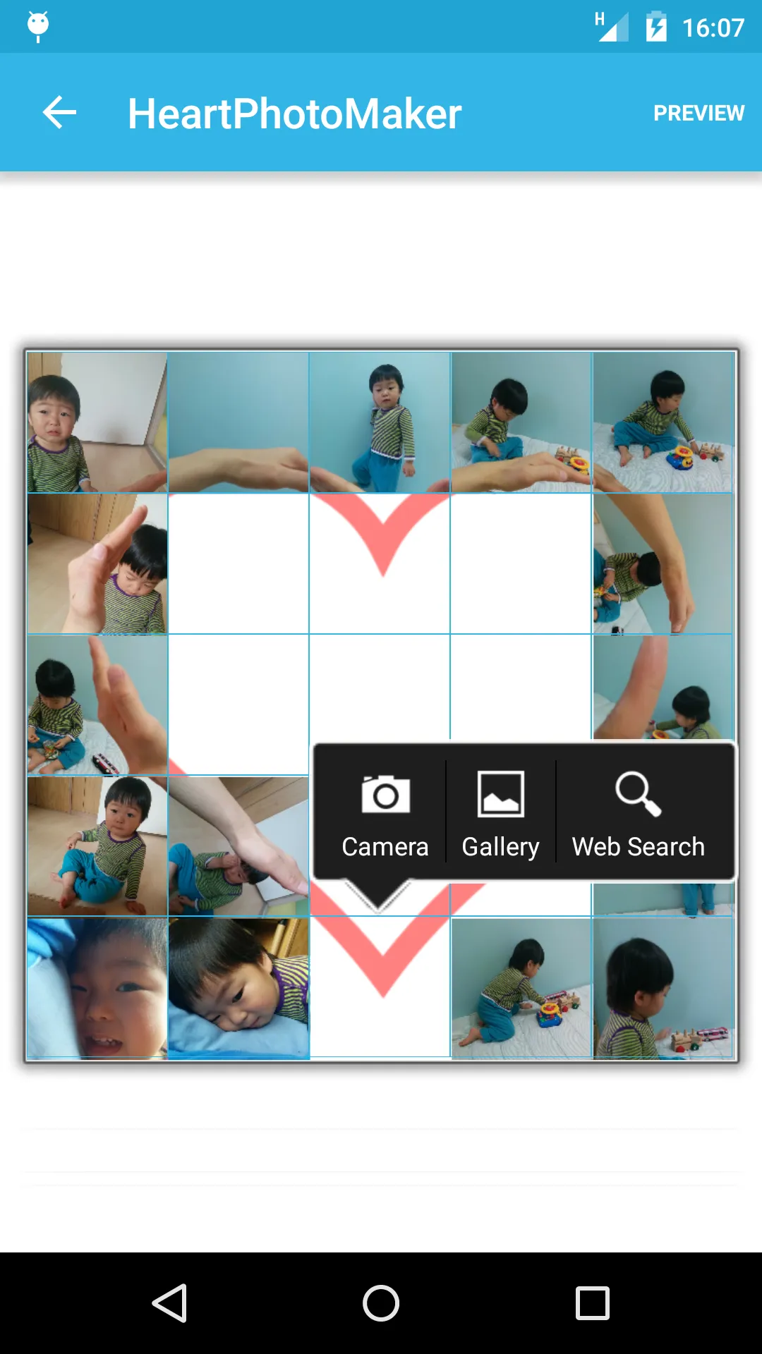 Heart Photo Maker -collage fun | Indus Appstore | Screenshot