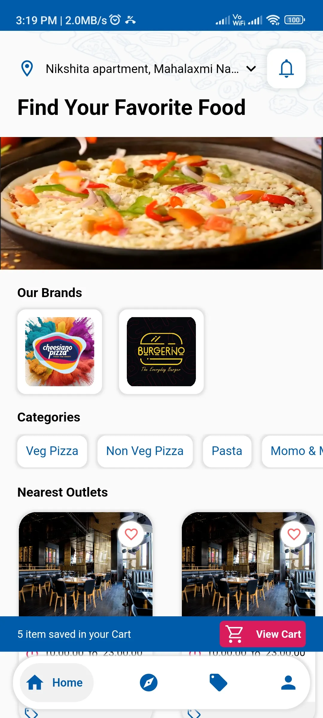 Cheesiano Pizza | Indus Appstore | Screenshot