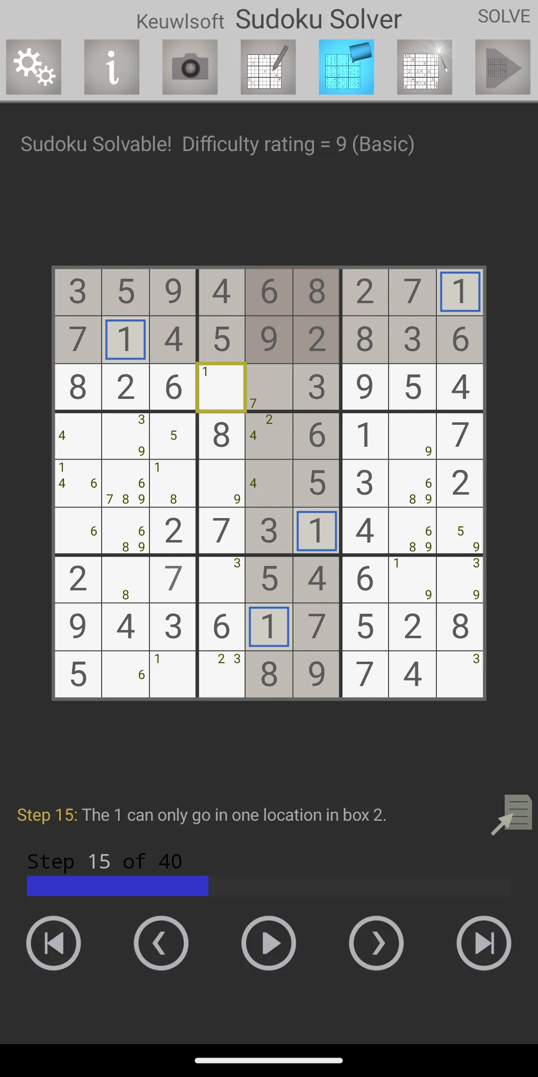 Sudoku Solver | Indus Appstore | Screenshot