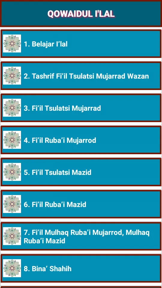 Terjemah Qowaidul I'lal | Indus Appstore | Screenshot