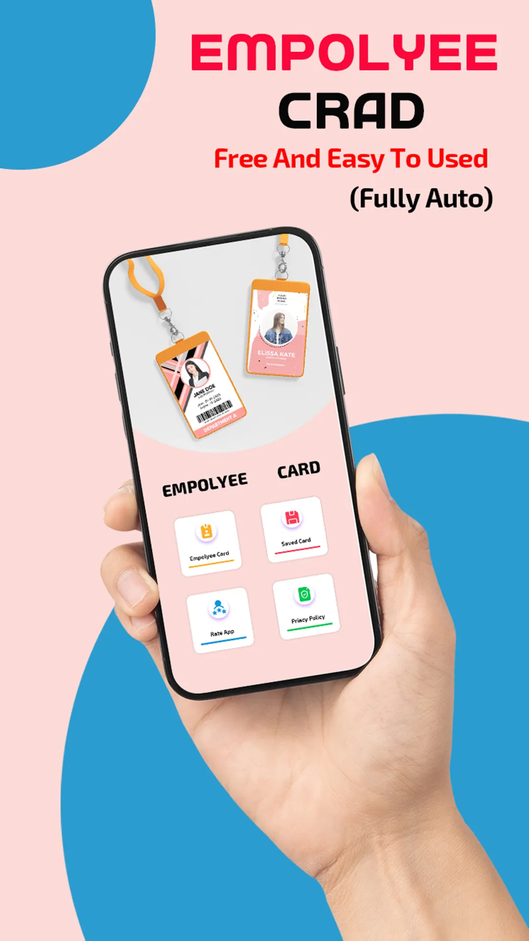 Employee Card Maker | Indus Appstore | Screenshot