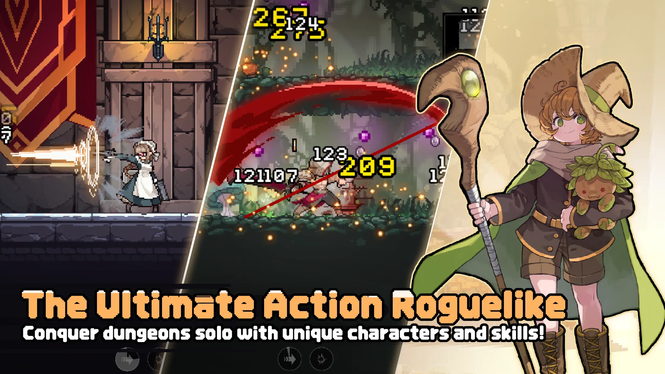 Dungeon Slasher : Roguelike | Indus Appstore | Screenshot