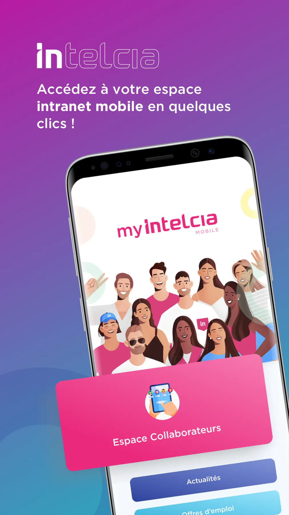 MyIntelcia Mobile | Indus Appstore | Screenshot