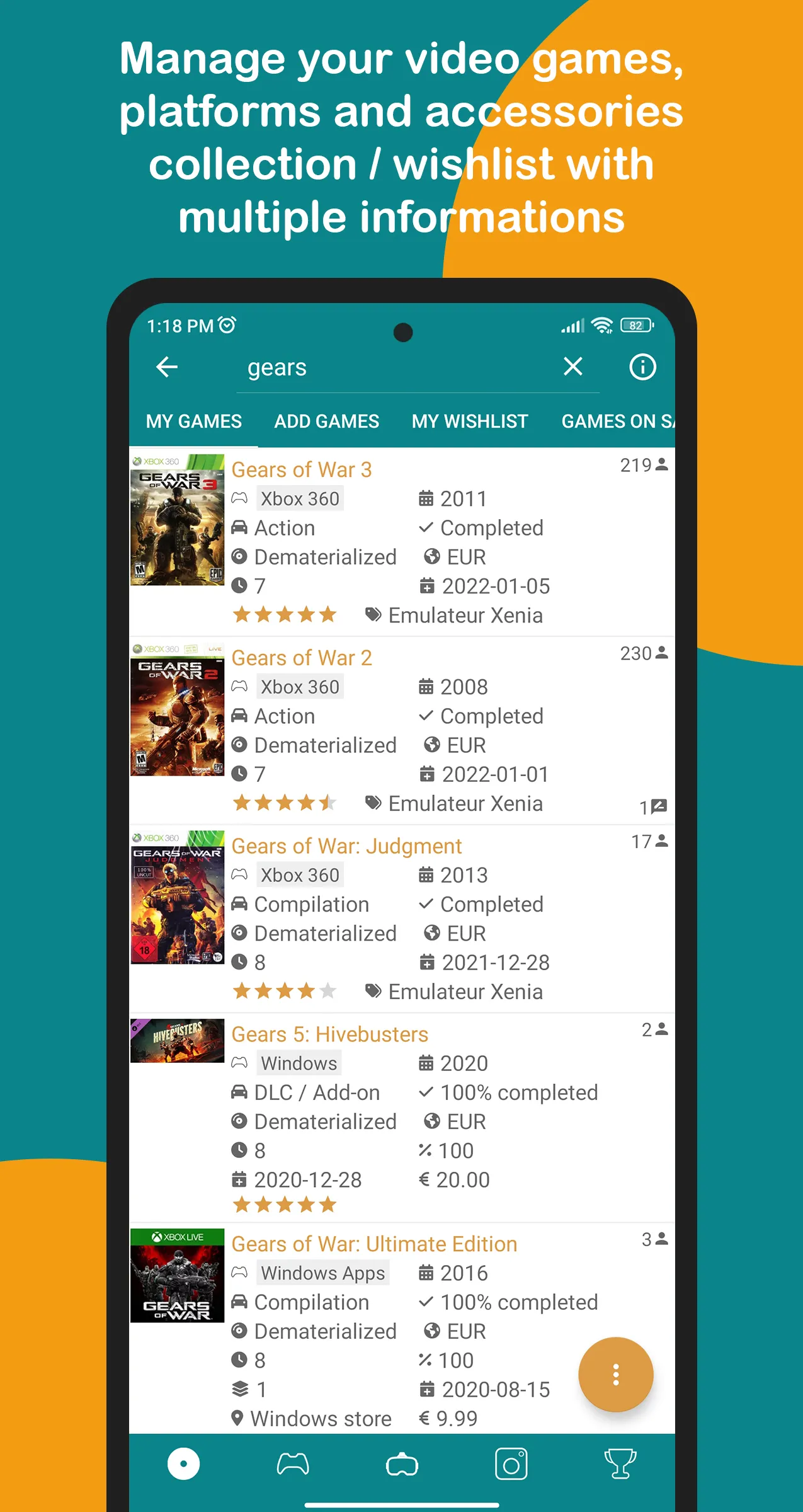 MyGameDB - Game Tracker | Indus Appstore | Screenshot